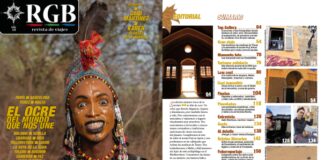 La revista RGB viaja a través del color ocre Portada de la revista
