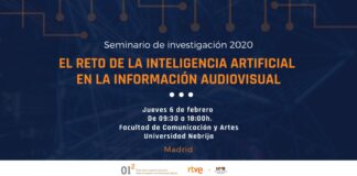 OI2 invita a participar en su seminario de investigación 2020: El reto de la inteligencia artificial en la información audiovisual