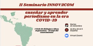 II Seminario Innovacom: Enseñar y aprender periodismo en la era COVID-19