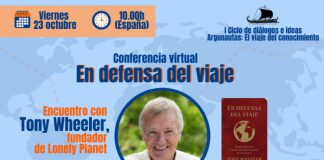 Fundador de Lonely Planet impartirá conferencia virtual sobre su último libro ‘En defensa del viaje’
