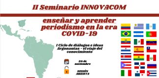Sesión abierta del II Seminario Innovacom: Enseñar y aprender periodismo en la era COVID-19