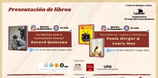 Gerard Quintana, Laura Mas y Paula Hergar presentan sus libros en el I Ciclo Argonautas