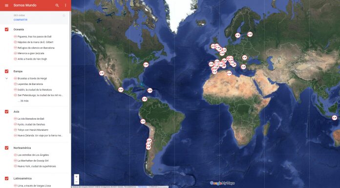 Somos Mundo actualiza añade 5 guías más a su mapa de geolocalización