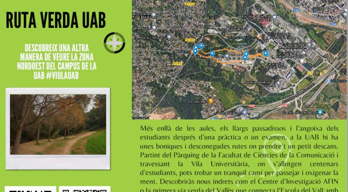 Una ruta verde y una pausa en la UAB
