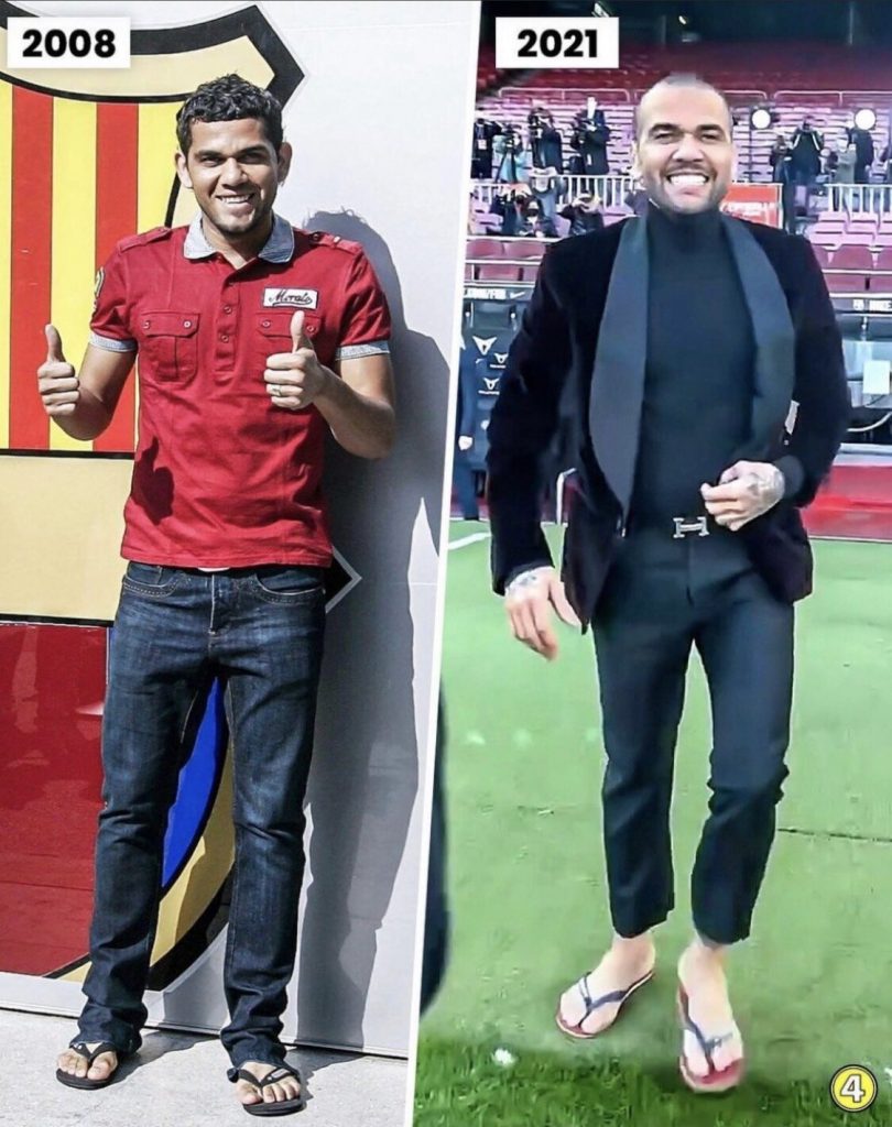 Así se ven 13 años de diferencia en el mundo del fútbol