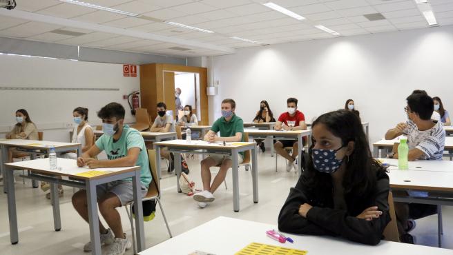 Alumnos de segundo de bachillerato