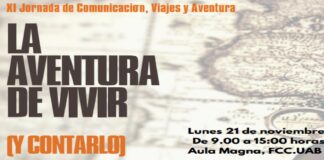 📢En directo: XI Jornada de Comunicación, Viajes y Aventura