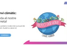 Canvi climatic: ajuda al nostre planeta! Pantalla d'inici