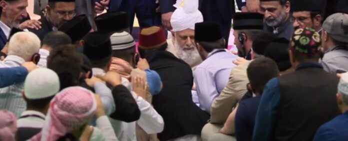 Captura del vídeo de presentación de la Comunidad islámica Ahmadía. Fuente: Youtube.