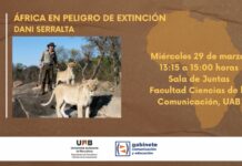 Conferencia ‘África en peligro de extinción’ de Daniel Serralta en la FCC