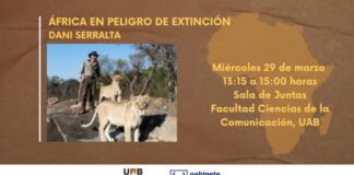 Conferencia ‘África en peligro de extinción’ de Daniel Serralta en la FCC