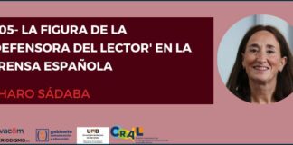 D05- La figura de la ‘Defensora del Lector’ en la prensa española Figura de la defensora del lector