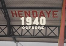 83è aniversari de la trobada entre Adolf Hitler i Francisco Franco a Hendaia