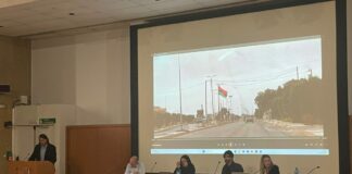 Mayte Carrasco: “La por sempre és gestionable quan tens un objectiu més gran, la motivació per fer bé la teva feina” Fotografia pròpia de la xerrada