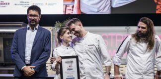 Beatrice Casella e Iván García ganan el Premio Cuiner 2024 en el Gastronomic Forum de Barcelona Iván García y Beatriz Casella recogen el premio Cuiner 2024