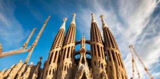 L’essència de Barcelona Sagrada Família, imatge creada amb IA