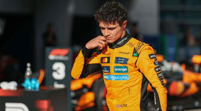 Lando Norris toma la delantera Lando Norris