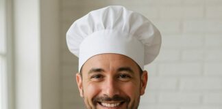 La alimentación saludable: un estilo de vida equilibrado al alcance de todos Chef con un plato saludable