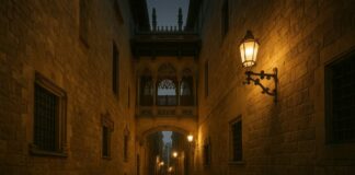 Les ombres del Barri Gòtic de Barcelona