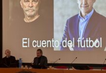Jorge Valdano reflexiona sobre el poder del futbol en una jornada especial al campus de Bellaterra
