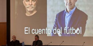 Jorge Valdano reflexiona sobre el poder del futbol en una jornada especial al campus de Bellaterra